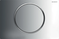 Кнопка для инсталляции Geberit Sigma 10 115.758.KH.5 цвет хром / матовый цвет хром / цвет хром