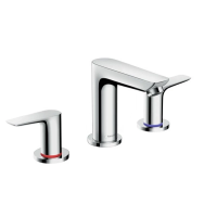 Смеситель для раковины на 3 отверстия с донным клапаном Hansgrohe Talis E 71733000