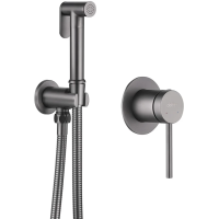 Гигиенический душ Abber Emotion AF8825NG со смесителем, никель