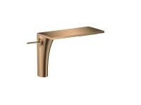 Смеситель для раковины, Hansgrohe, Axor Massaud, цвет-бронза шлифованная