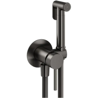 Гигиенический душ Plumberia Selection IXO XO2000GM со смесителем, оружейная сталь