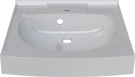 раковина подвесная altasan kompakt upp50 со сливом и кронштейнами