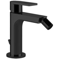 Смеситель Gessi Via Manzoni 38607#299 для биде, с донным клапаном, цвет черный XL