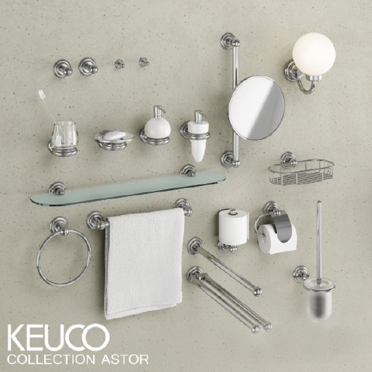 Ершик для унитаза Keuco Astor 02164 019000 цвет хром