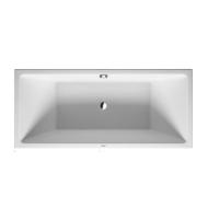 Ванна Duravit Vero Air 700415000000000 акриловая, угол слева, с бесшовной акриловой панелью и рамой, с 2 накл. для спины, 180x80см, белый
