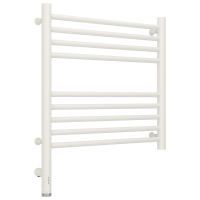 Полотенцесушитель электрический 500x500 белый матовый МЭМ левый, перемычка прямая Сунержа Богема 3.0 30-5804-5050