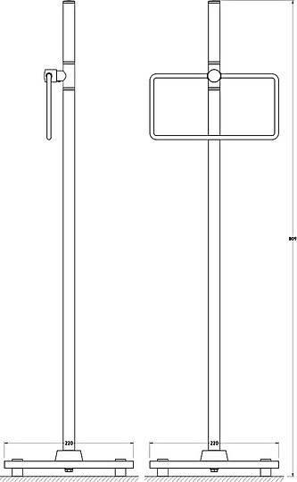 Полотенцедержатель FBS Universal UNI 307