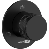Переключатель на 3 положения WasserKRAFT Muritz 98DVR3MB черный матовый