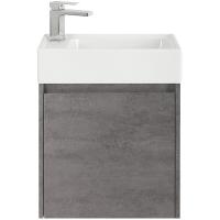 Тумба под раковину BelBagno Kraft Mini 50 L KRAFT MINI-500/260-1A-SO-CG-L подвесная Cemento Grigio