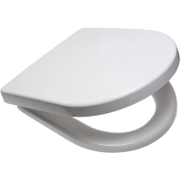 Сиденье BERGES дюропласт Geo SO крепление микролифт, быстросъем, металл