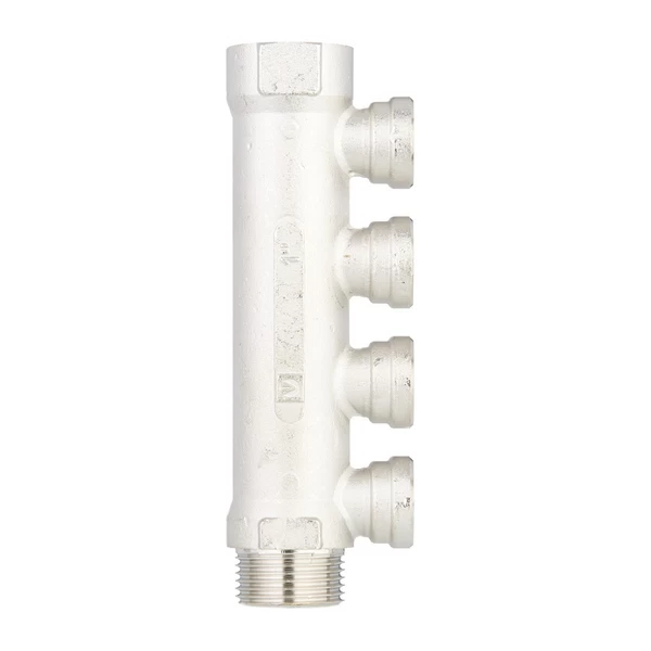 коллектор valtec 1 вр(г) х 4 выхода 1/2 вр(г) х 1 нр(ш) (vtc.550.n.0604)