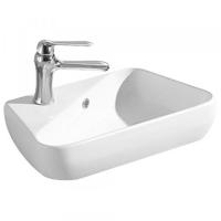 Раковина CeramaLux 9275R подвесная, 45x28 см, белая