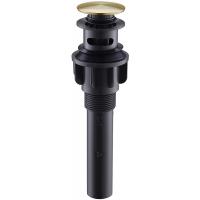 Донный клапан BelBagno BB-PCU-03-BORO click-clack, брашированное золото