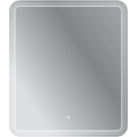 Зеркало Cezares Duet 70 CZR-SPC-DUET-700-800-LED-TCH с подсветкой с лазерной гравировкой и сенсорным выключателем
