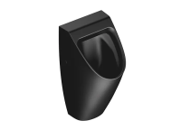 Писсуар Catalano Comfort 0932541022 c отв. под крышку, Rimless, 54x30 см, Cataglaze+, черный матовый