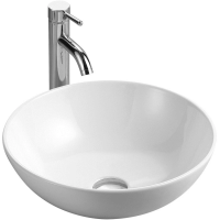 Раковина накладная WeltWasser Elbach 3003 40см, 10000003852, белая