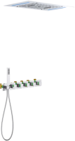 Душевой комплект Timo Petruma SX-5229/00SM С ВНУТРЕННЕЙ ЧАСТЬЮ, с термостатом, хром