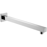 Кронштейн для верхнего душа Plumberia Selection SAQ3122CR 400 мм, настенный, хром