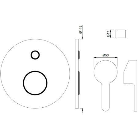 смеситель для ванны jaquar fusion fus-chr-29065k