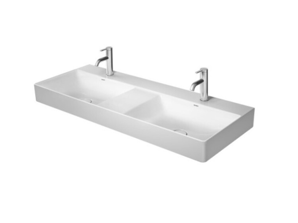 Раковина полувстраиваемая 120 см Duravit Durasquare 2353120070