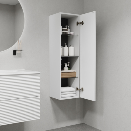 пенал подвесной 30 см iddis bild bil30w0i97, белый