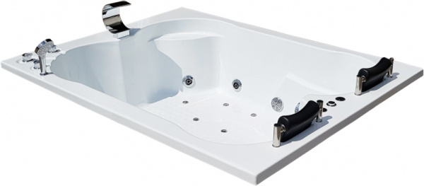 акриловая ванна royal bath hardon de luxe 200х150 rb083100dl с гидромассажем