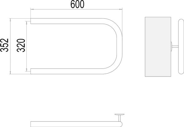 полотенцесушитель водяной terminus п-образный бш 320x600 4620768881527