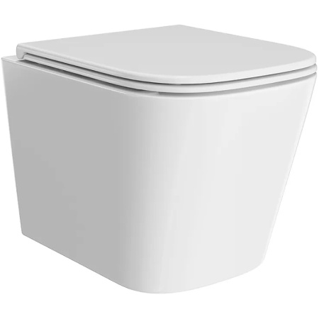 Унитаз Kerama Marazzi Cubo CU.wc.02 подвесной с сиденьем Микролифт