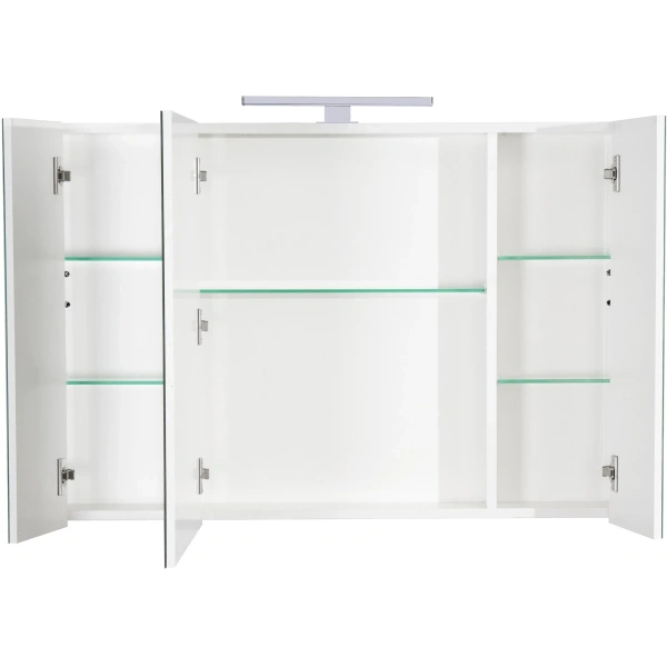 зеркальный шкаф 97,7x65 см белый глянец roca etna 857305806