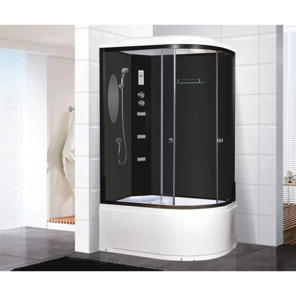 душевая кабина niagara ultra ng-214-01ln 120x80 l с гидромассажем