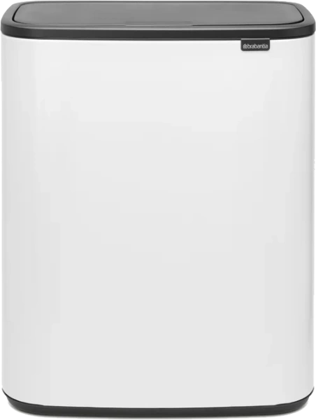 Мусорное ведро Brabantia Bo Touch Bin 223006 60 л, белое