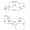 смеситель для душа webert doremi dr870102560