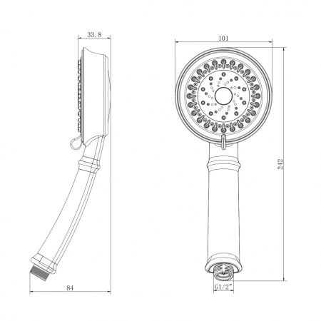 душевая лейка lemark lm8118c