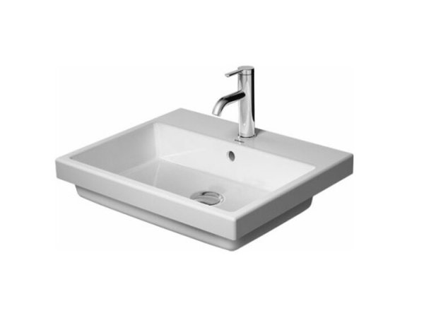 Раковина полувстраиваемая Duravit Vero Air 55 см 0383550000