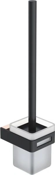 Ёршик для унитаза Boheme Q 10954-G-B черный | золото