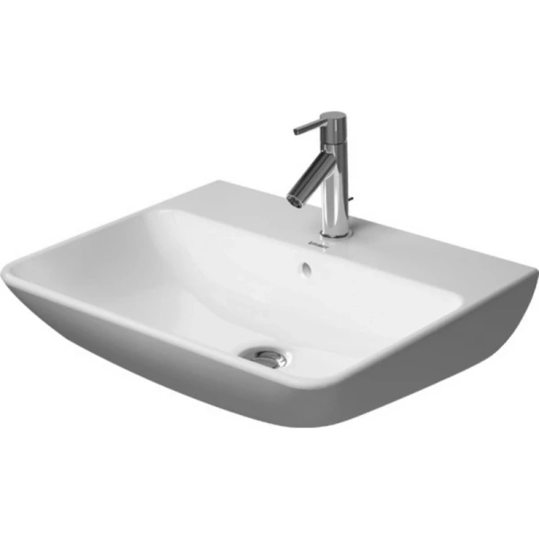 раковина подвесная 60 см duravit me by starck 2335600000