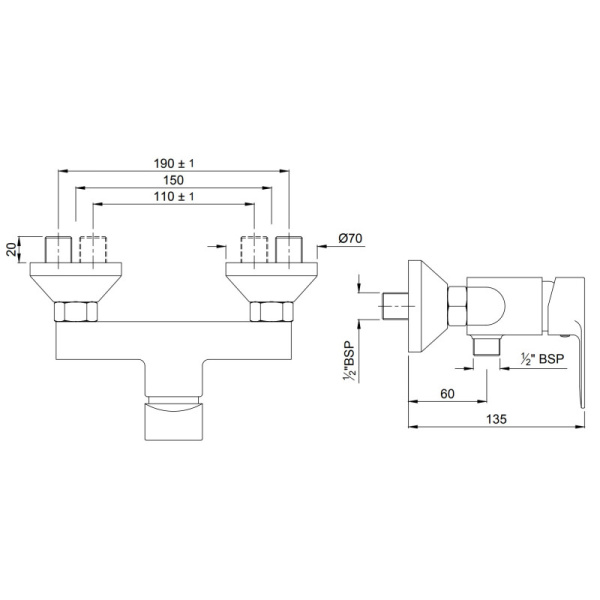 смеситель для душа jaquar ornamix prime orp-chr-10149pm