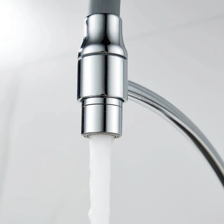 смеситель для кухни shevanik s743-9 с гибким изливом, хром