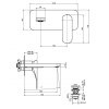 смеситель для раковины fima carlo frattini quad f3741x5cr.ws