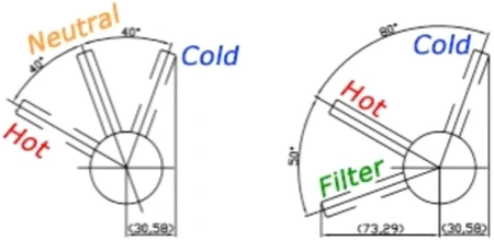 смеситель для кухни seaman visconti ssl-7671-wp water polish, black