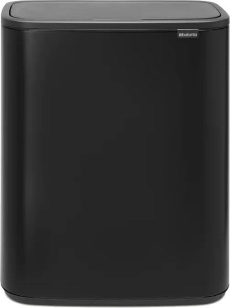 Мусорное ведро Brabantia Bo Touch Bin 223020 60 л, черное