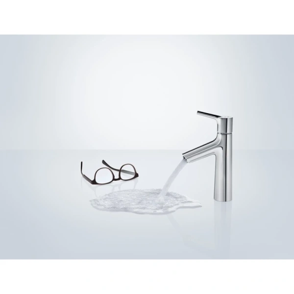 смеситель для раковины 100 без донного клапана hansgrohe talis s 72021000