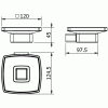 мыльница langberger vico 11315a