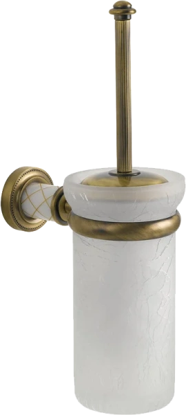 Ёршик для унитаза Boheme Murano 10913-W-BR бронза