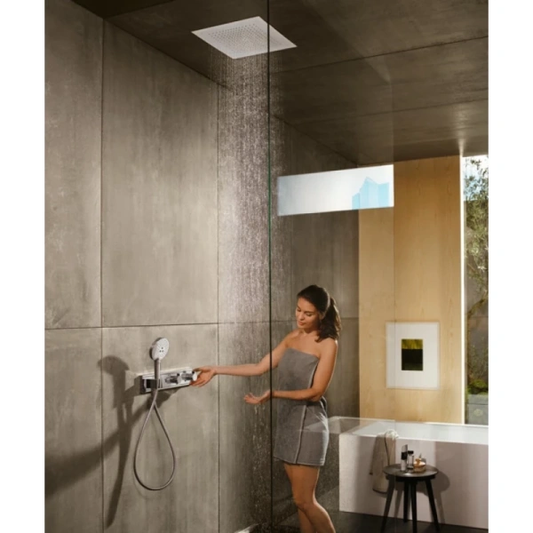 термостат для 2 потребителей hansgrohe rainselect 15355400