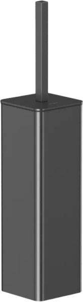 Ёршик для унитаза Whitecross Cubo CU2474GM напольный, оружейная сталь