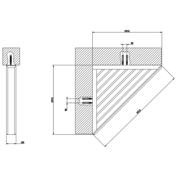 Полка Gessi Eleganza 46461#031