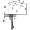 смеситель для раковины creavit bloom bl1511-b белый