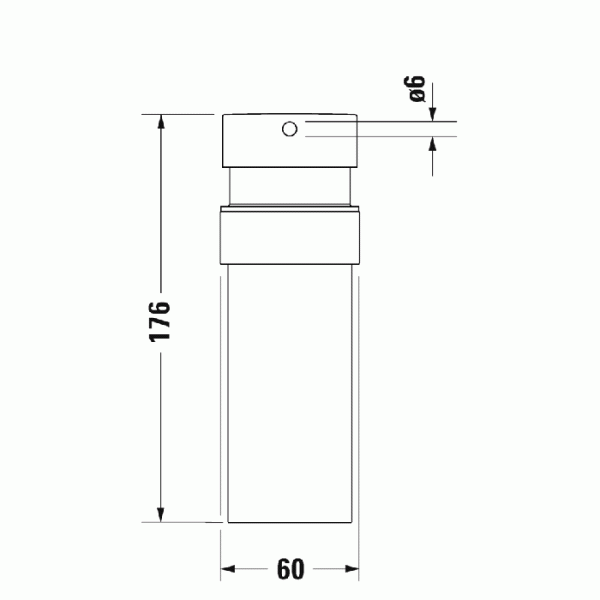 Дозатор для жидкого мыла Duravit Starck T 0099354600