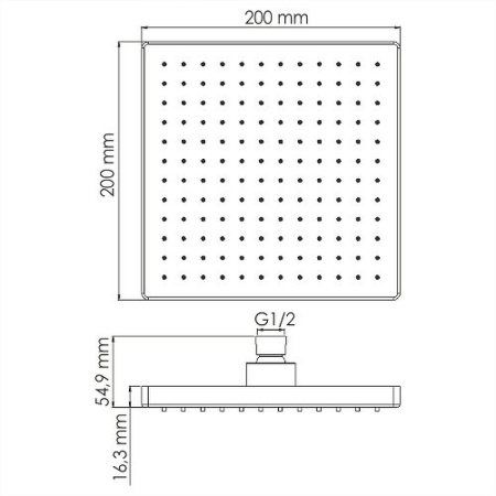 душевая система wasserkraft exter a12610 цвет бронза светлая